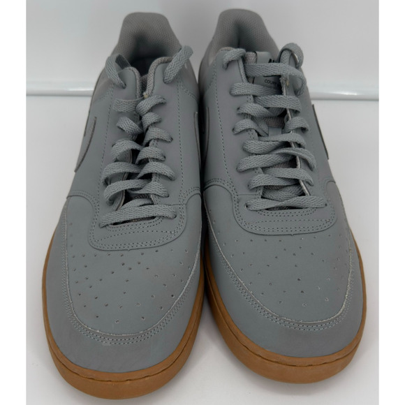 Men's Size 14 Nike Court Vision Low Particle Grey/Wheat-Black CD5463-009 - Picture 6 of 12